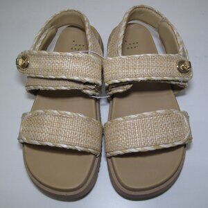A New Day Woven Straw‑Style Sandals – Size 9 – New